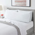 Ultra Soft Microfiber Body Pillow Cover/Pillowcases with Envelope-style pocket (50cm x 150cm Body Pillow Cover,white )