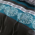 3 Piece Hotel Soft Microfiber Quilt Cover Set-2000TC Duvet/Donna Cover Set & Pillowcases -1 Quilt Cover Zipper Closure & 1 x Pillowcases-Breathable Bedding - Wrinkle, Fade, Stain Resistant(Bohemian,Double)