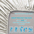 4 Piece Bed Sheet Set- Bedding Sheets & Pillowcases -Breathable Bedding - Wrinkle, Fade, Stain Resistant-Deep Pocket Flat Fitted Bed Sheet Set(Raw white,Double)