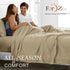4 Piece Bed Sheet Set- Bedding Sheets & Pillowcases -Breathable Bedding - Wrinkle, Fade, Stain Resistant-Deep Pocket Flat Fitted Bed Sheet Set(Cream White,King)