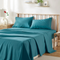 King Bed Sheet Set 4PC 2000TC Microfiber Deep Pocket Biscay Blue