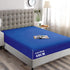Hotel Quality Fitted Sheet - 1 Piece Fitted Sheet  -Breathable Bedding - Wrinkle, Fade, Stain Resistant- 16inch/40cm Deep Pocket Fitted Bed Sheet-Wrinkle and Fade Resistant,(Royal blue,King)