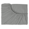 King Single Fitted Sheet 40cm Deep Pocket Microfiber Grey