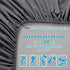 Hotel Quality Fitted Sheet - 1 Piece Fitted Sheet  -Breathable Bedding - Wrinkle, Fade, Stain Resistant- 16inch/40cm Deep Pocket Fitted Bed Sheet-Wrinkle and Fade Resistant,(Dark gray,King Single)