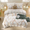Queen 3-Piece 2000TC Microfibre Quilt Cover Set Marble Gleam Duvet Bedding