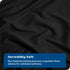 3 Piece Hotel Soft Microfiber Quilt Cover Set-2000TC Duvet/Donna Cover Set & Pillowcases -1 Quilt Cover Zipper Closure & 1 x Pillowcases-Breathable Bedding - Wrinkle, Fade, Stain Resistant(Black,Queen)