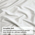 2 Piece Fitted Sheet Set- Fitted Sheet & Pillowcases -Breathable Bedding - Wrinkle, Fade, Stain Resistant- 40cm Deep Pocket Fitted Bed Sheet Set(Raw white,Single)
