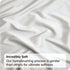3 Piece Hotel Soft Microfiber Quilt Cover Set-2000TC Duvet/Donna Cover Set & Pillowcases -1 Quilt Cover Zipper Closure & 1 x Pillowcases-Breathable Bedding - Wrinkle, Fade, Stain Resistant(Raw white,Super King)