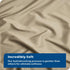 3 Piece Hotel Soft Microfiber Quilt Cover Set-2000TC Duvet/Donna Cover Set & Pillowcases -1 Quilt Cover Zipper Closure & 1 x Pillowcases-Breathable Bedding - Wrinkle, Fade, Stain Resistant(Camel Beige,Super King)