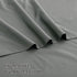 4 Piece Bed Sheet Set- Bedding Sheets & Pillowcases -Breathable Bedding - Wrinkle, Fade, Stain Resistant-Deep Pocket Flat Fitted Bed Sheet Set(Grey,Super King)