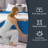 Hotel Quality Fitted Sheet - 1 Piece Fitted Sheet  -Breathable Bedding - Wrinkle, Fade, Stain Resistant- 16inch/40cm Deep Pocket Fitted Bed Sheet-Wrinkle and Fade Resistant,(Ocean,Super King)