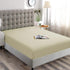 Hotel Quality Fitted Sheet - 1 Piece Fitted Sheet  -Breathable Bedding - Wrinkle, Fade, Stain Resistant- 16inch/40cm Deep Pocket Fitted Bed Sheet-Wrinkle and Fade Resistant,(Cream White,Super King)