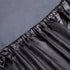 Art Silk Satin Sheet Set Hotel 4 Pieces Fitted/Flat Sheet Bedding Set-Luxury Soft Silky Sheets for Hair and Skin, Similar to Silk Bed Sheets Set 4 Pieces(King,Black)