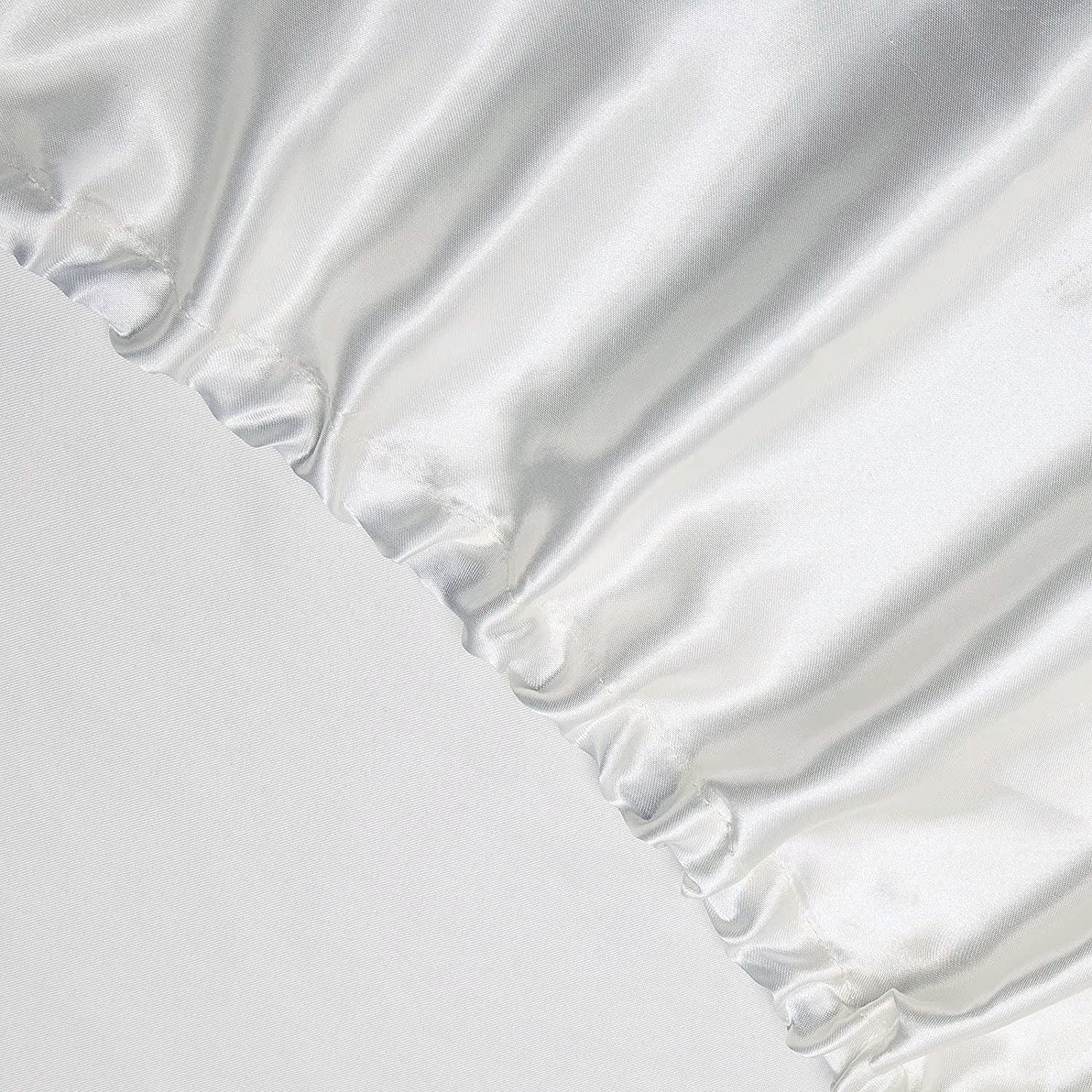 Art Silk Satin Sheet Set Hotel 3 Pieces Fitted/Flat Sheet Bedding Set-Luxury Soft Silky Sheets for Hair and Skin, Similar to Silk Bed Sheets Set 3 Pieces(King Single,White)