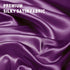 Art Silk Satin Sheet Set Hotel 4 Pieces Fitted/Flat Sheet Bedding Set-Luxury Soft Silky Sheets for Hair and Skin, Similar to Silk Bed Sheets Set 4 Pieces(Queen,Purple)