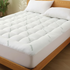 Double 800GSM Bamboo Mattress Topper 45cm Deep Pillowtop Green