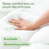 800GSM Mattress Topper Viscose Derived from Bamboo, Thick Pillowtop Fitted Mattress Cover with 45cm Deep Skirt - Machine Washable Hypoallergenic（King Single,Green）