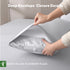 3 Piece Hotel Bamboo Cooling Fitted Sheet Set & Pillowcase -Ultra Soft 2000TC Breathable Fitted Bed Sheets Set with 37 Centimetre Deep Pocket-Cooling Sheets for Hot Sleepers(Silver-gray,King)