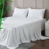 Single Bamboo Cooling Sheet Set 3PC 2000TC Deep Pocket White