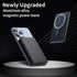 An qichen Magnetic Power Bank 15W Wireless Fast Charge Silver