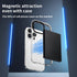 An qichen Magnetic Power Bank 15W Wireless Fast Charge Silver