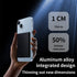 An qichen Magnetic Power Bank 15W Wireless Fast Charge Silver