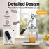 Manual Citrus Juicer - Cold Press Juicer,Durable Cast-Iron Handheld Orange Juice Squeezer, Heavy-Duty, Easy to Use & Clean,for Grapefruit Pomegranate Juice Machine with Countertop Base