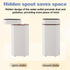Portable Instant Hot Water Dispenser, 3S Rapid Heating Electric Water Boiler with Adjustable 5 Temperatures, Digital Touch Screen for Home Office Camping Tea, Coffee