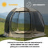 Pop Up Screen House Tent 305cm 6-8 Person Mozzie Mesh Shelter 220cm Headroom