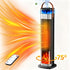 2-in-1 PTC Ceramic Tower Space Heater with Built-In Humidifier, Compact