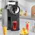 Slushie Machine for Home, No Ice Needed Frozen Drink Maker with 6 Preset Modes, 1.8L Capacity, LED Display, Self-Cleaning, Ideal for Margaritas, Milkshakes, Smoothies & Parties — Gray