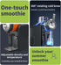 Slushie Machine for Home, No Ice Needed Frozen Drink Maker with 6 Preset Modes, 1.8L Capacity, LED Display, Self-Cleaning, Ideal for Margaritas, Milkshakes, Smoothies & Parties — Gray