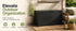 60 Gallon Outdoor Storage Deck Box, 227L Resin Patio Storage Box with Lockable Lid, Waterproof-Look Rattan Deck Box for Cushions, Garden Tools, Pool Accessories, Toys, Patio, Garden and Porch