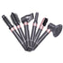 7-in-1 Hot Air Styling Brush Set with Interchangeable Attachments for Home and Salon Use – Dry, Straighten, Curl, and Add Volume with Professional-Grade Power and Precision (RoseGold)