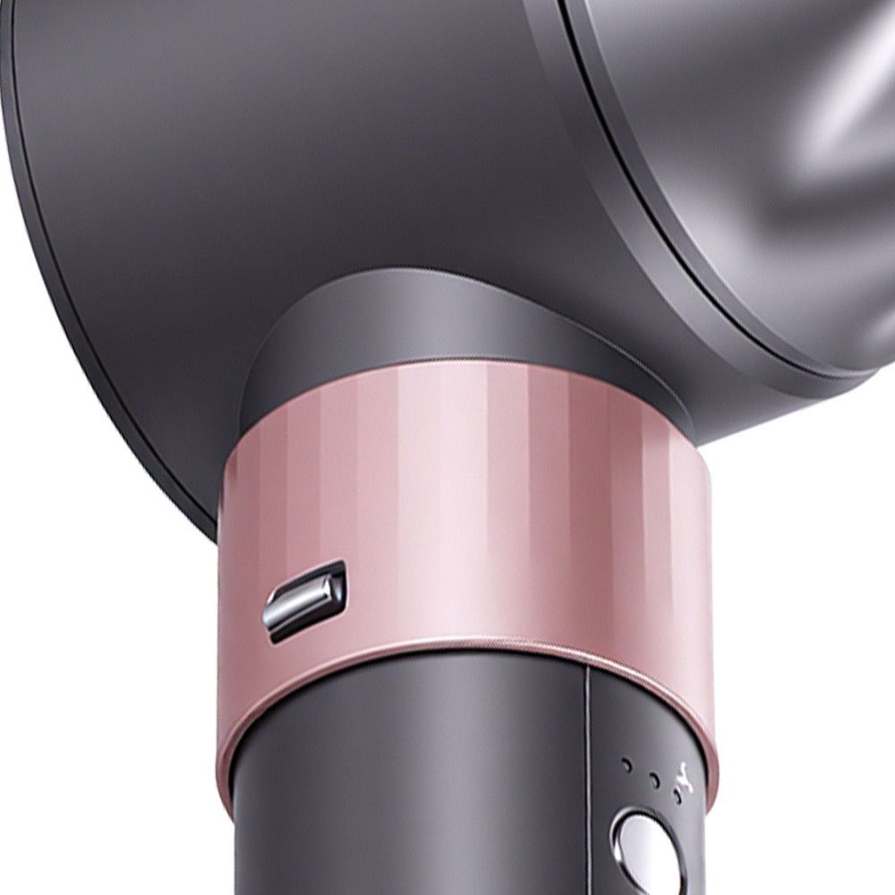 7-in-1 Hot Air Styling Brush Set with Interchangeable Attachments for Home and Salon Use – Dry, Straighten, Curl, and Add Volume with Professional-Grade Power and Precision (RoseGold)