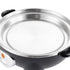 Electric Egg Cooker for 7 Eggs with Automatic Shut-Off, One-Button Operation for Hard-Boiled, Soft-Boiled, and Poached Eggs, Compact Stainless Steel Steamer for Quick Breakfast and Daily Meals (Silver)