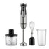 4-in-1 Multifunctional Hand Blender with 304 Stainless Steel Immersion Stick, Chopper Bowl, Whisk Attachment and Measuring Cup for Smoothies, Baby Food, Soups, Cream and Egg Whisking, and Vegetable Chopping in Home Kitchen (5-in-1)