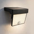 Solar Powered Outdoor LED Floodlight with Remote Control and Motion Sensor, Dual Charging via Solar and USB, Weatherproof Wall Light for Driveway Garden Patio, Choice of 6000K Daylight or 3000K Warm Glow (6000K White（1PCS）+3000K Warm（1PCS）)