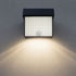 Solar Powered Outdoor LED Floodlight with Remote Control and Motion Sensor, Dual Charging via Solar and USB, Weatherproof Wall Light for Driveway Garden Patio, Choice of 6000K Daylight or 3000K Warm Glow (6000K White（1PCS）+3000K Warm（1PCS）)