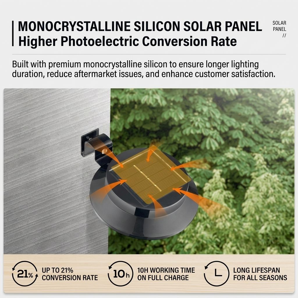 Solar Powered Smart Wall Light with Auto Dusk-to-Dawn Sensor, IP65 Waterproof Fence & Garden Accent Lighting, Available in 3000K Warm White or 6000K Cool White, Ideal for Patio, Pathway, and Courtyard Ambient Glow (8PCS, White Housing‑Cool White Light)