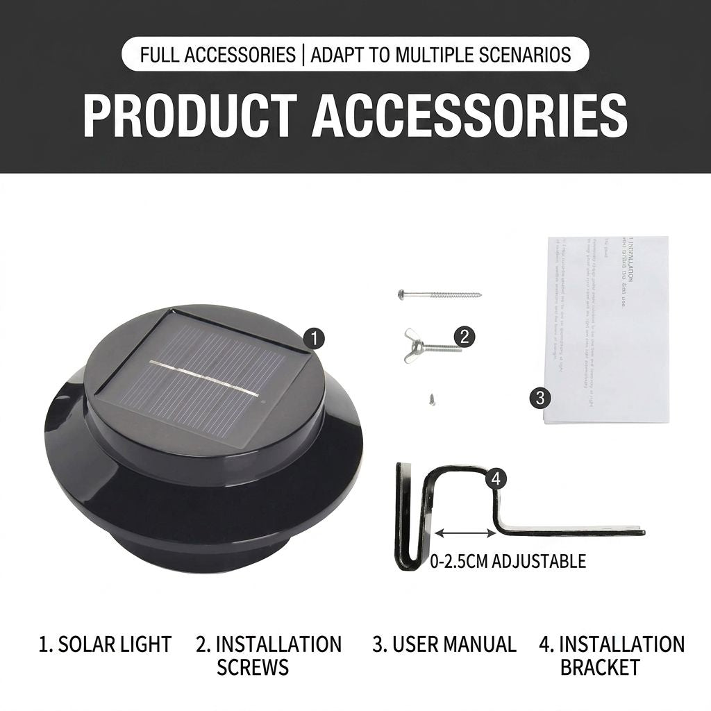 Solar Powered Smart Wall Light with Auto Dusk-to-Dawn Sensor, IP65 Waterproof Fence & Garden Accent Lighting, Available in 3000K Warm White or 6000K Cool White, Ideal for Patio, Pathway, and Courtyard Ambient Glow (8PCS, White Housing‑Cool White Light)