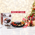 2-in-1 Electric Marshmallow Roaster and Chocolate Fondue Melting Pot with Stainless Steel Grill, Snack Tray and Forks for Cozy Home Gatherings, Date Nights and Holiday Parties (Black)