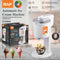 Automatic Ice Cream Maker for Home Use, Compact Countertop Machine for Fresh DIY Desserts, Soft Serve, Sorbet, Frozen Yogurt, Kids-Friendly Sweet Treats, One-Touch Operation, Easy-Clean Design (White)