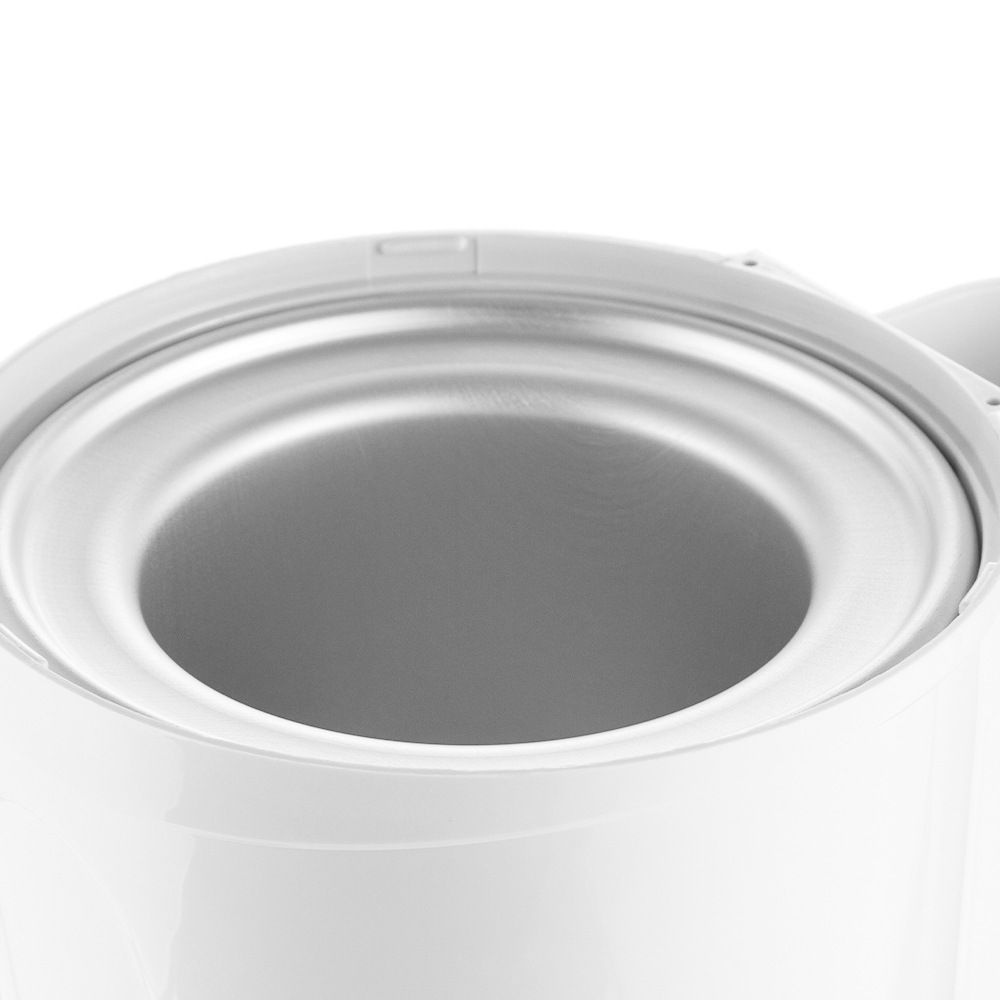 Automatic Ice Cream Maker for Home Use, Compact Countertop Machine for Fresh DIY Desserts, Soft Serve, Sorbet, Frozen Yogurt, Kids-Friendly Sweet Treats, One-Touch Operation, Easy-Clean Design (White)