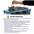 Portable Foldable Pet Grooming Table with Adjustable Restraint Loops – Ideal for Bathing, Drying, Nail Trimming, Ear Cleaning & Full Coat Care for Small to Medium Cats and Dogs (Blue)