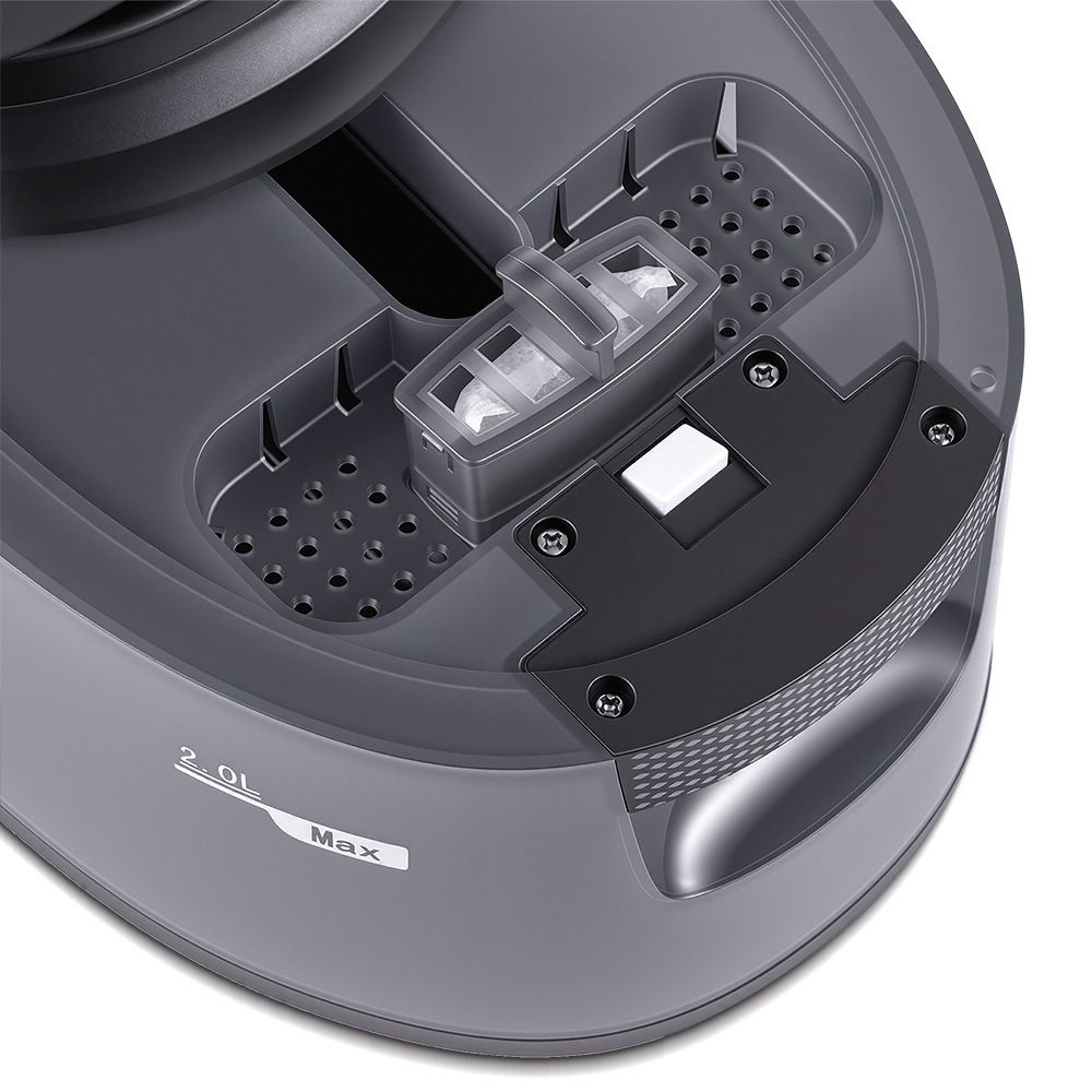 Professional Steam Station Iron with Ceramic Soleplate and Large Water Tank for Fast Wrinkle Removal on All Fabrics at Home (Black)