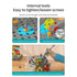 DIY Screw Assembly Building Blocks Set for Kids Ages 3-6 – Creative Educational Toy with Wrench and Screwdriver, Perfect for Parent-Child Interaction and Fine Motor Skills Development (374PCS)