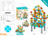 DIY Screw Assembly Building Blocks Set for Kids Ages 3-6 – Creative Educational Toy with Wrench and Screwdriver, Perfect for Parent-Child Interaction and Fine Motor Skills Development (374PCS)