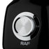 3-in-1 Electric Blender with Stainless Steel Jars, 350W Motor for Smoothies, Grinding, and Baby Food Prep in Home Kitchens (Black)