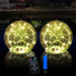 Solar-Powered Inflatable Floating Globe Lights – 2-Pack with Remote, Waterproof LED Sphere Decor for Pool, Garden, Patio & Yard, Auto On/Off, Weatherproof Ambient Lighting for Evening Parties and Outdoor Relaxation (2PCS（Warm Light）)